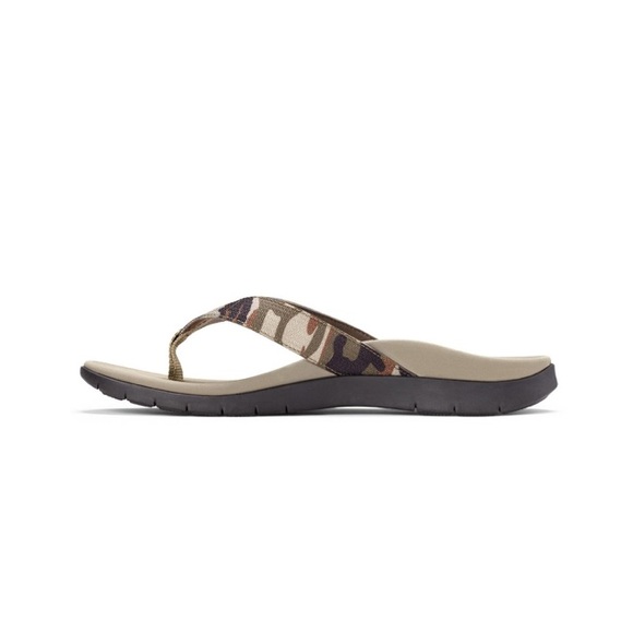 Vionic Islander Toe Post Sandal Flip Flop in Camo Size 10 - Picture 4 of 16